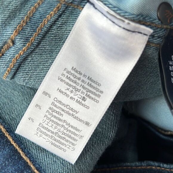 NWT MADEWELL 10” high rise skinny blue jeans ! - Picture 6 of 8